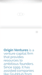 Mobile Screenshot of originventures.com